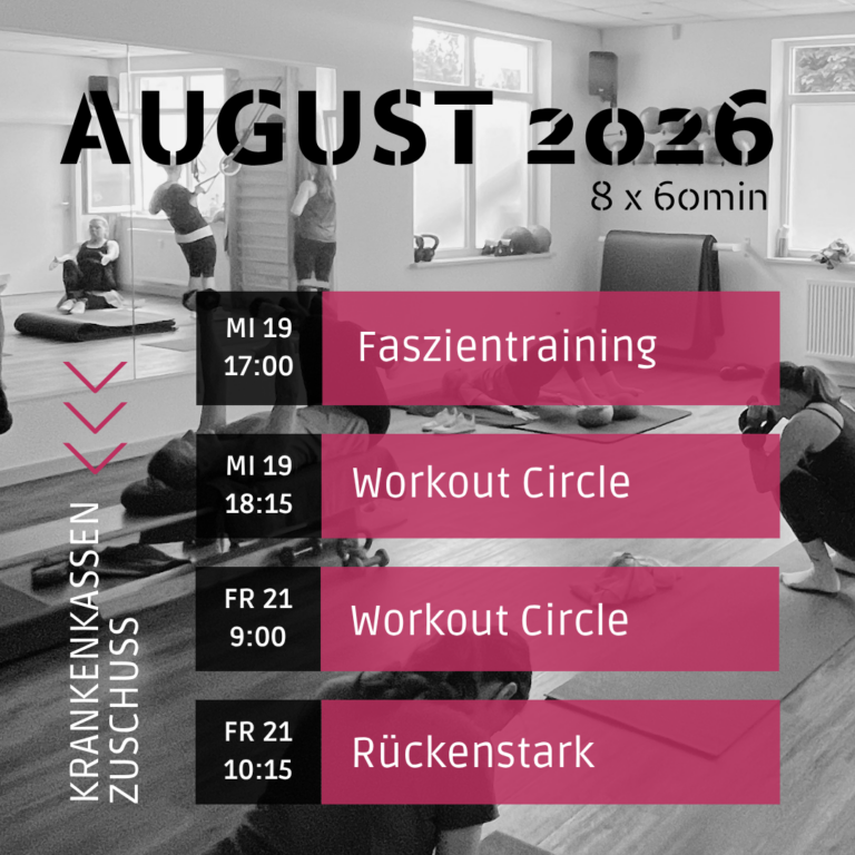 Kursblock August